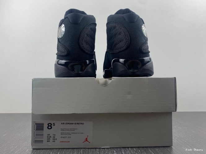 Kick Theory 414571-011 13 Black Cat Jordan Air Retro 0712